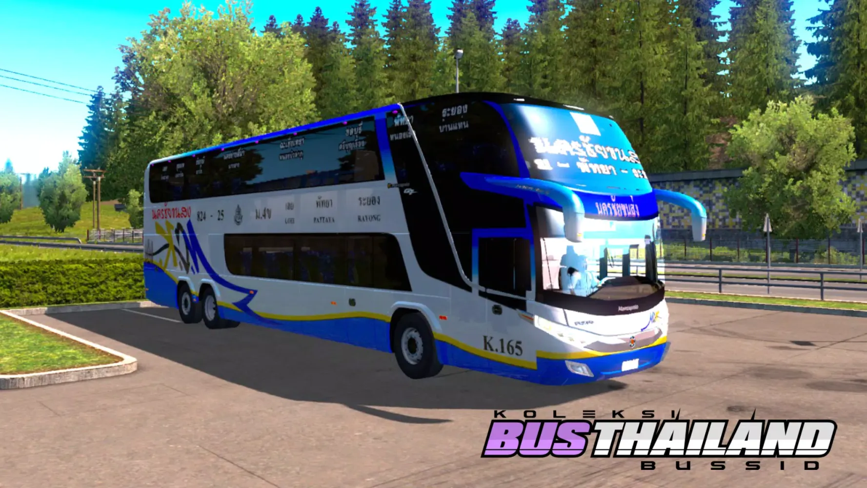 Capturas de pantalla de Koleksi Bus Thailand Bussid