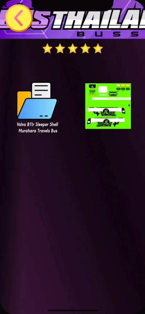 Capturas de pantalla de Koleksi Bus Thailand Bussid