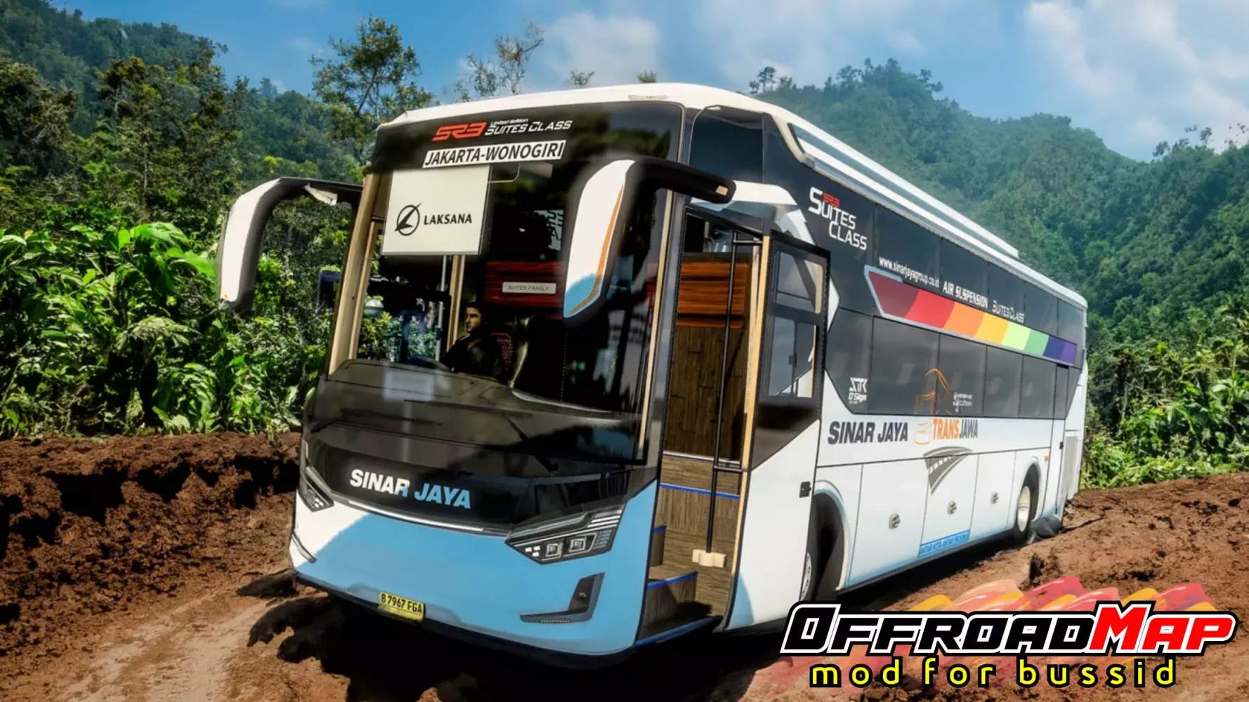 صور Offroad Map Mod for Bussid