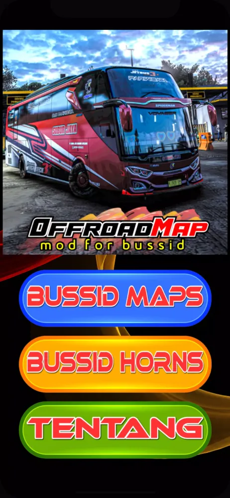 صور Offroad Map Mod for Bussid