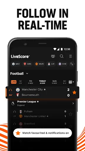 LiveScore: Live Sports Scores Screenshots