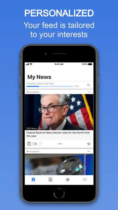 Fuse: Personalized News سکرین شاٹس