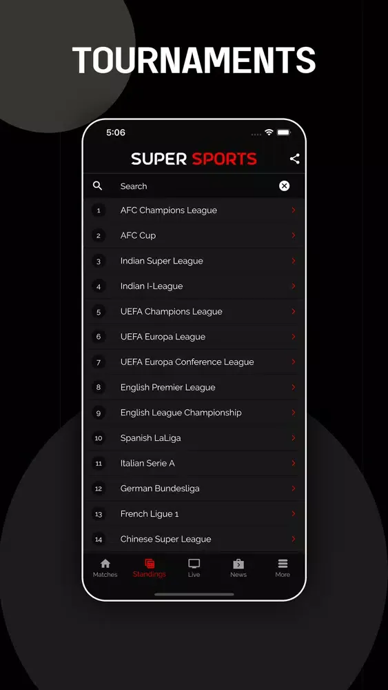 SuperSports - Live Football TV Ekran Görüntüleri