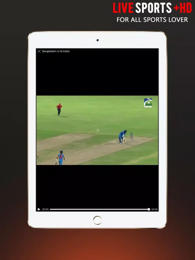 Live Sports Plus HD iPad  Screenshots
