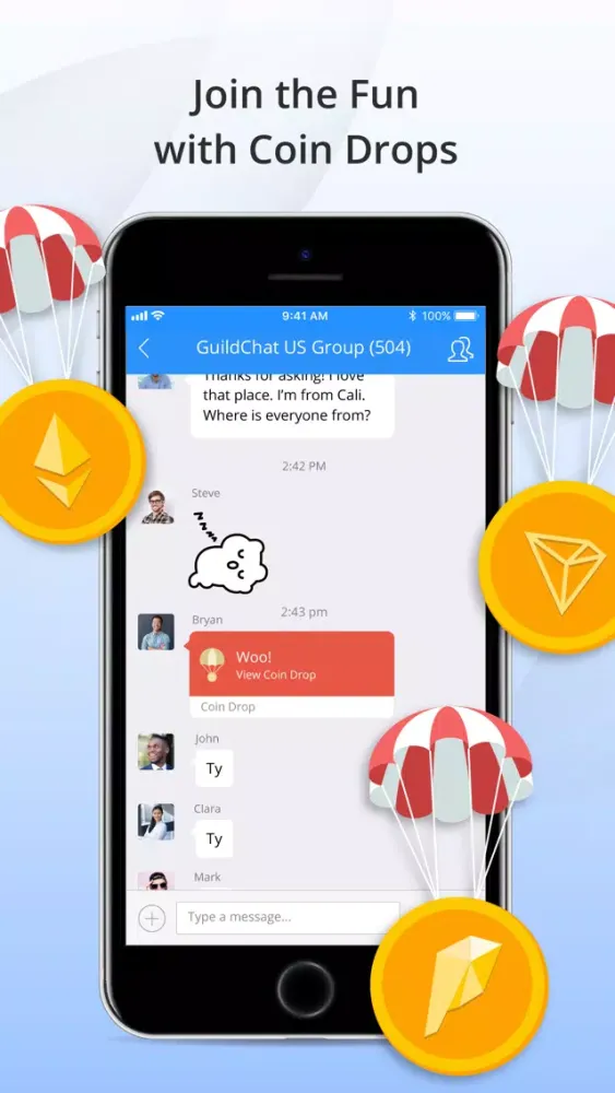 Screenshot di GuildChat - Instant Messaging