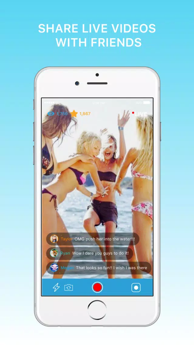 Capturas de tela do L!VE – Share Live Stream Videos with Friends