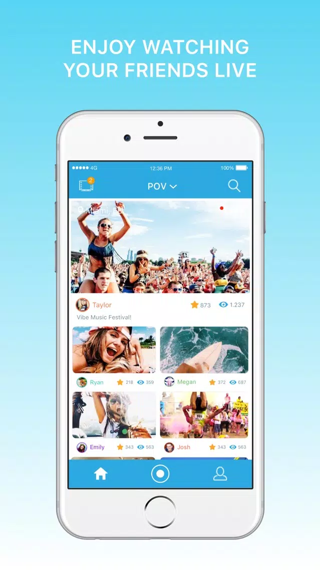 Capturas de tela do L!VE – Share Live Stream Videos with Friends