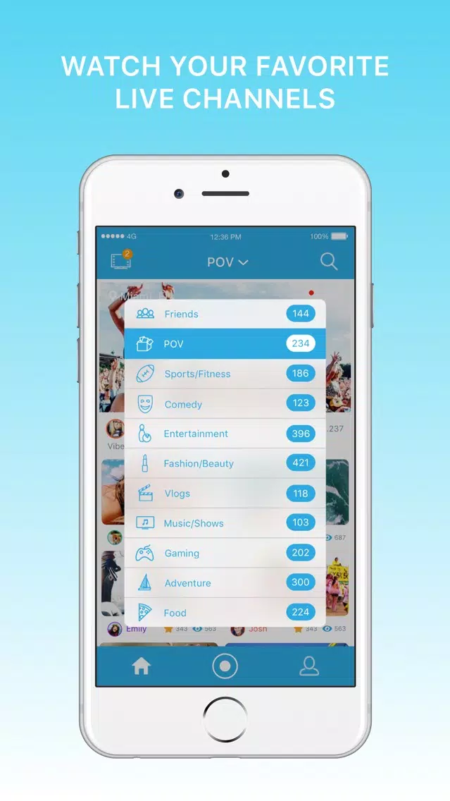 Capturas de tela do L!VE – Share Live Stream Videos with Friends