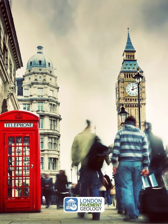 Capturas de tela do London Pavement Geology iPad 