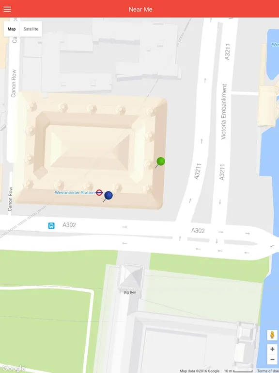 Capturas de tela do London Pavement Geology iPad 