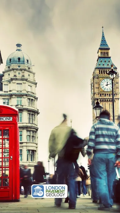 Capturas de tela do London Pavement Geology