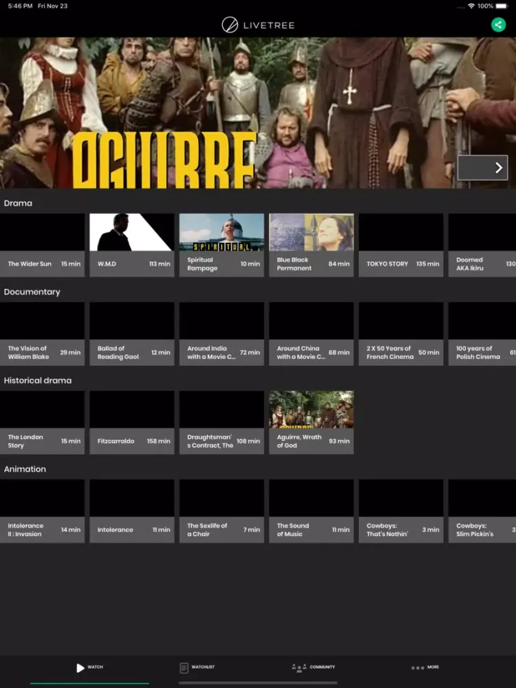 Livetree iPad  Ekran Görüntüleri