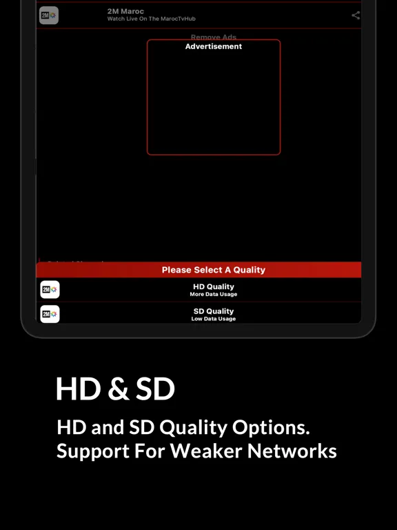 Capturas de pantalla de MarocTvHub | Live Tv & Radio iPad 