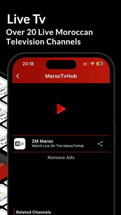 Capturas de pantalla de MarocTvHub | Live Tv & Radio