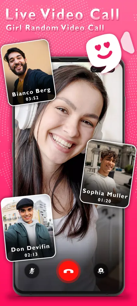 Live video call Live talk Screenshots