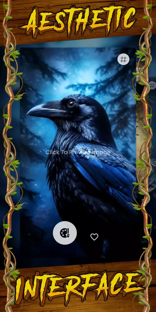 Ảnh chụp màn hình của crow wallpaper