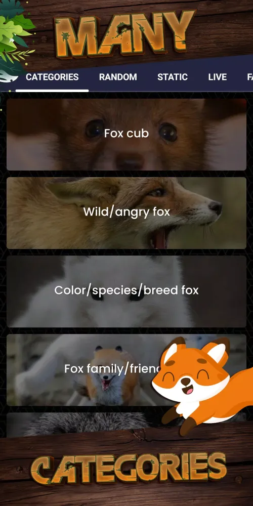 fox wallpaper Screenshots