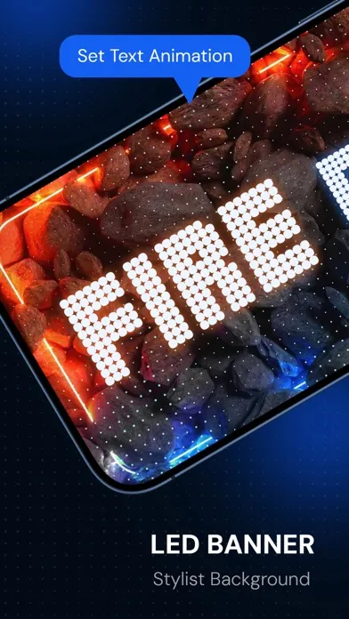 Capturas de pantalla de Ledbanner : LED Text Signboard