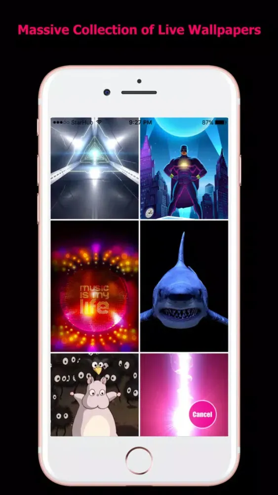 HD Live Wallpapers for iPhones Screenshots