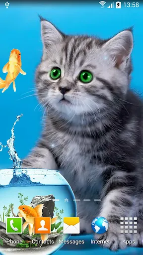 Cat Live Wallpaper应用截图