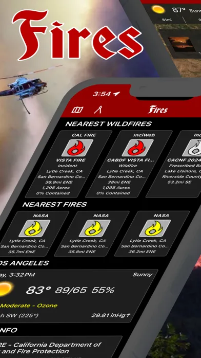 Fires - WILDFIRE INFO & ATLAS Ekran Görüntüleri