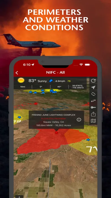 Fires - WILDFIRE INFO & ATLAS Ekran Görüntüleri