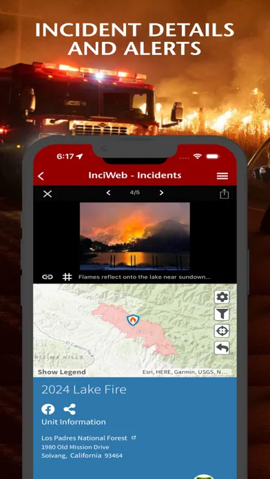 Fires - WILDFIRE INFO & ATLAS Ekran Görüntüleri