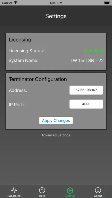 RazorLink Companion應用截圖