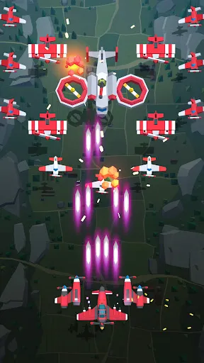 Burning Sky: Aircraft Combat Screenshots