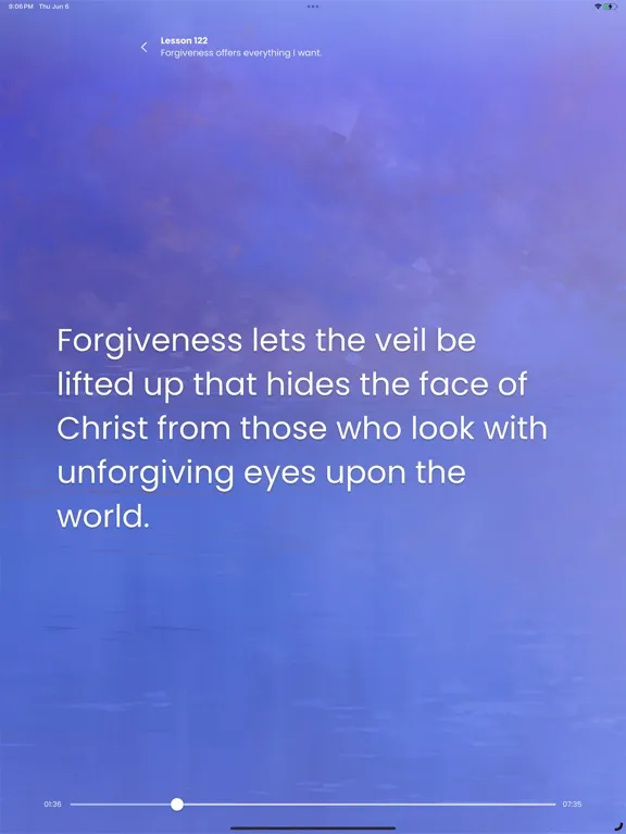 ACIM Now iPad  Screenshots