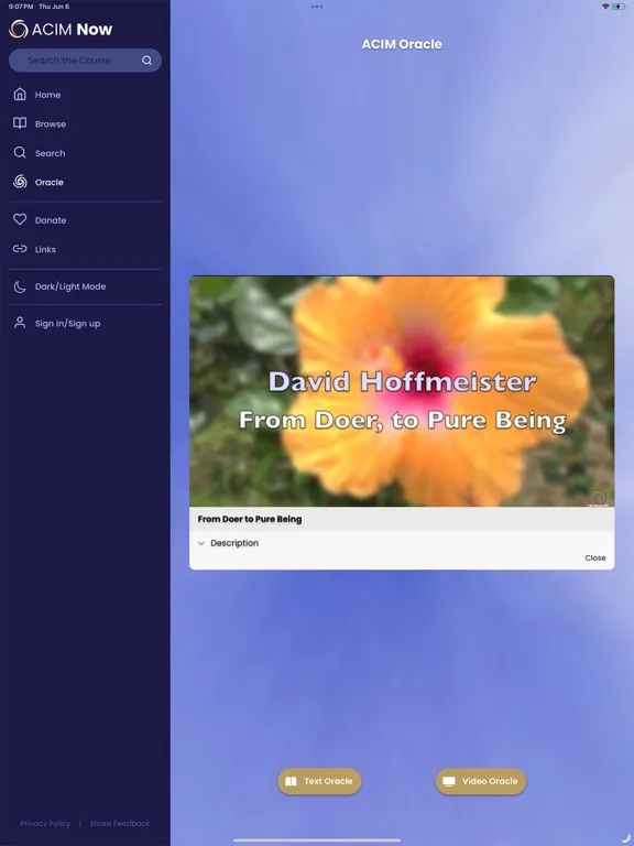 ACIM Now iPad  Screenshots