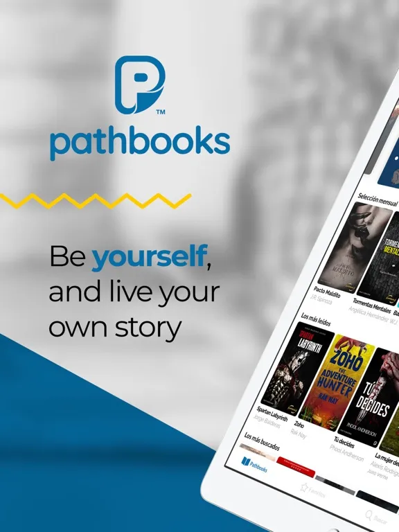 Pathbooks Stories & Audiobooks iPad  Screenshots