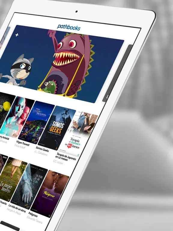 Pathbooks Stories & Audiobooks iPad  Screenshots