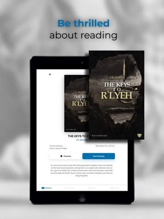 Pathbooks Stories & Audiobooks iPad  Screenshots