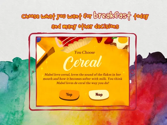 Capturas de pantalla de Breakfast with a Dragon Story tale kids Book Game iPad 