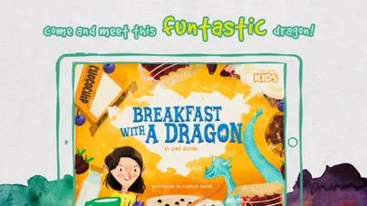 Capturas de pantalla de Breakfast with a Dragon Story tale kids Book Game