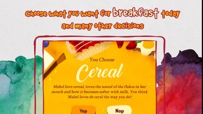 Capturas de pantalla de Breakfast with a Dragon Story tale kids Book Game