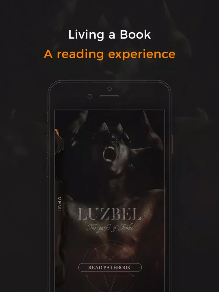 Luzbel - Interactive Book app scary horror story iPad  स्क्रीनशॉट