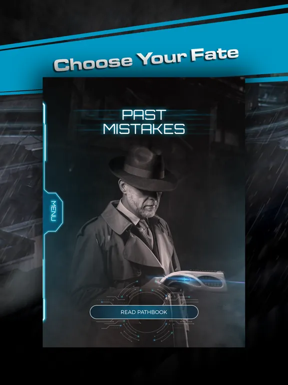 Captures d'écran de Past Mistakes - Science Fiction dystopian Book app iPad 