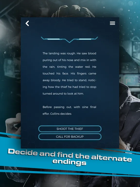Captures d'écran de Past Mistakes - Science Fiction dystopian Book app iPad 