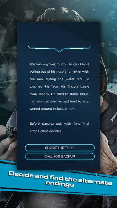 Captures d'écran de Past Mistakes - Science Fiction dystopian Book app