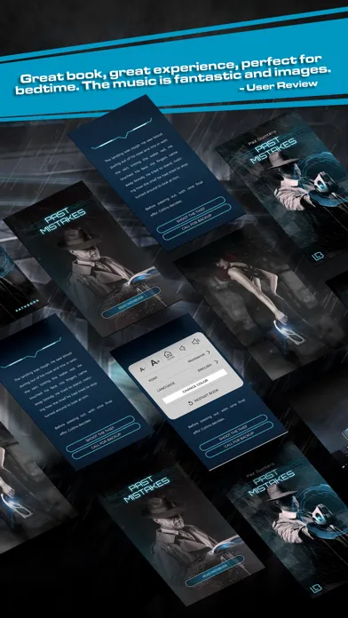 Captures d'écran de Past Mistakes - Science Fiction dystopian Book app
