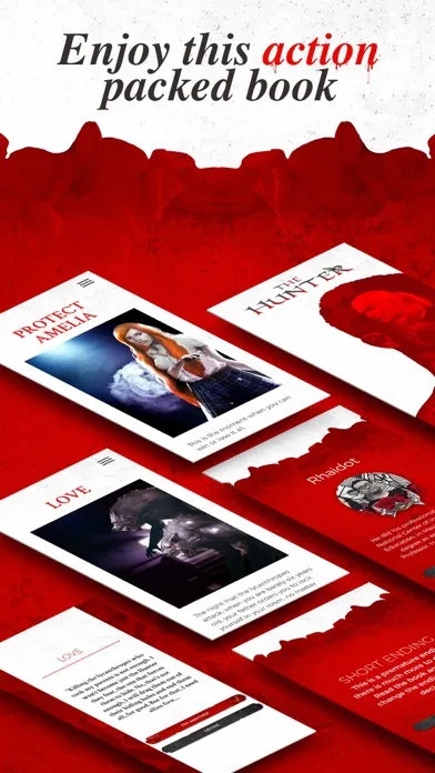 ภาพหน้าจอของ The Hunter PATHBOOK 36 endings