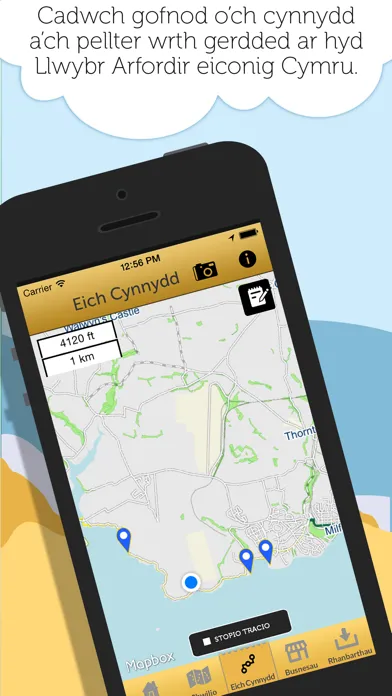 Ảnh chụp màn hình của Arfordir Cymru