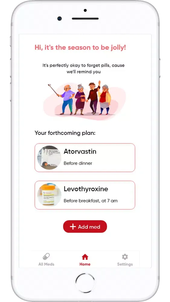 Captures d'écran de Silvers Pill Reminder