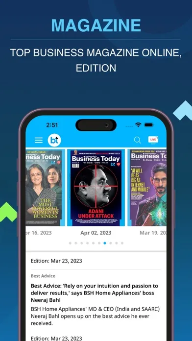 Business Today Live Screenshots