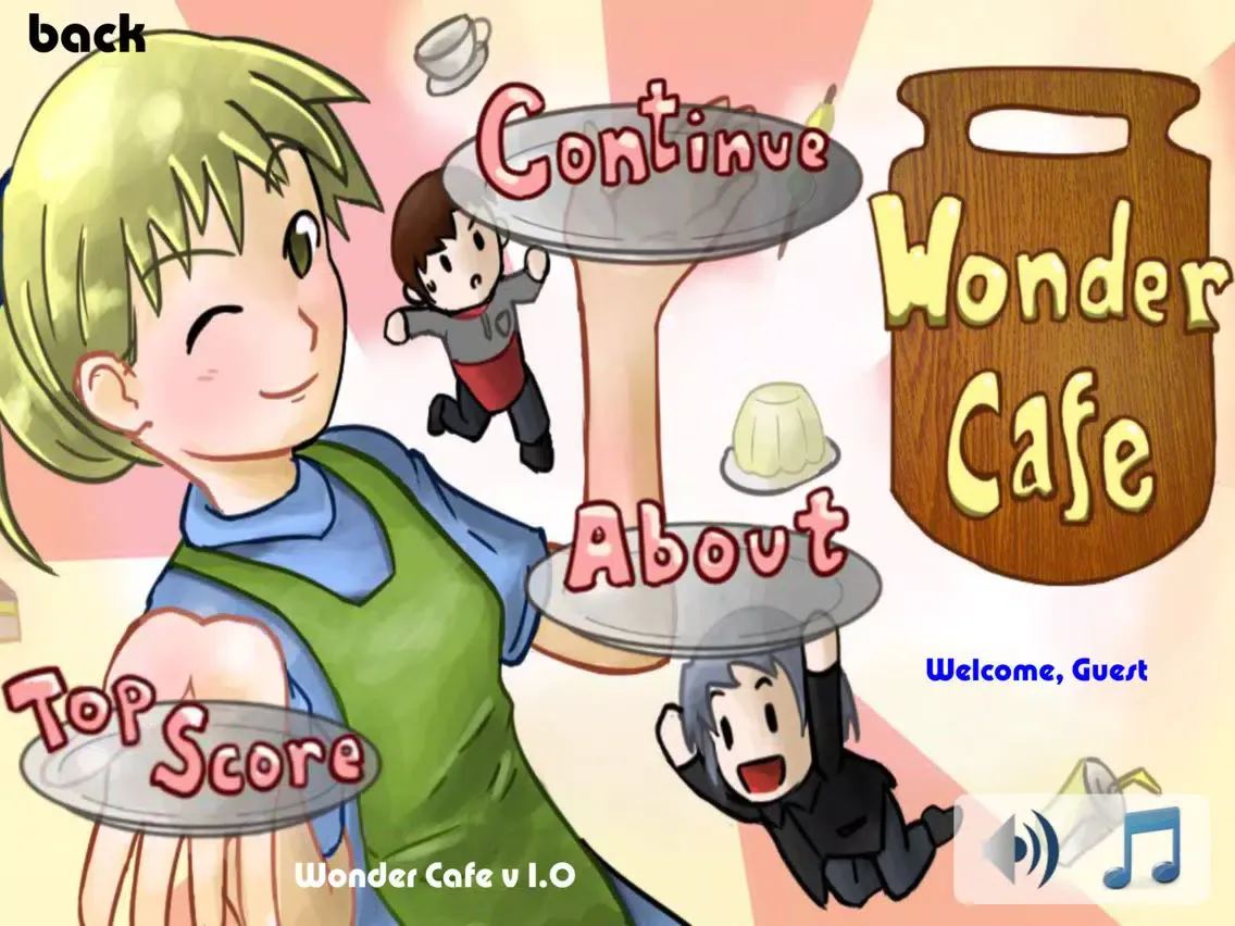 Wonder Cafe iPad  স্ক্রিনশট
