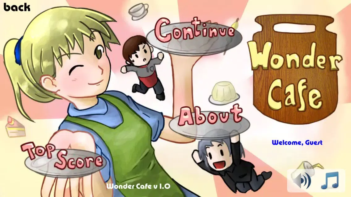 Wonder Cafe স্ক্রিনশট