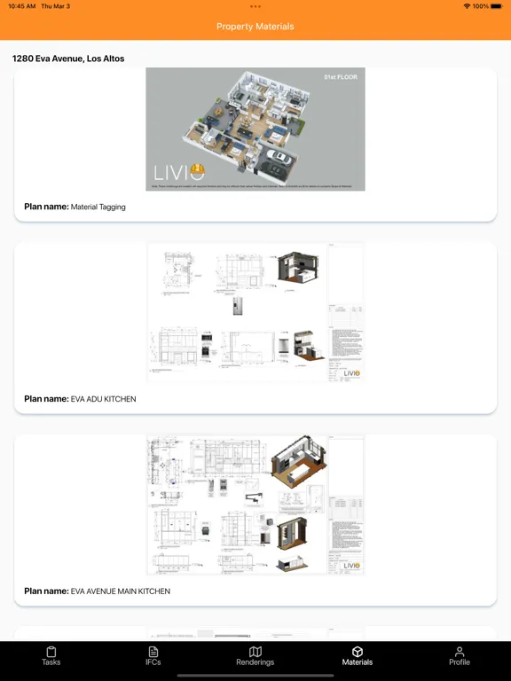 ภาพหน้าจอของ Livio Mobile iPad 