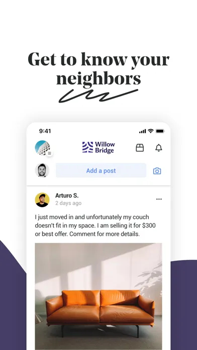 Capturas de tela do Willow Bridge Property Company